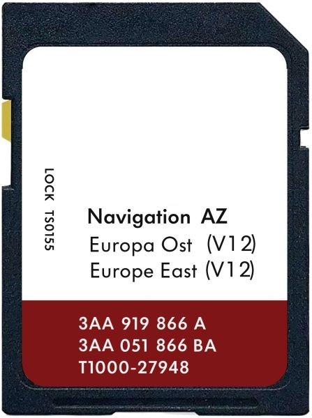Original VW Navigation 5NA919866A AS SD Karte Europa 2 V9 Maps für Discover  Media 2 NEU Alufelgen und Komplettrad Shop