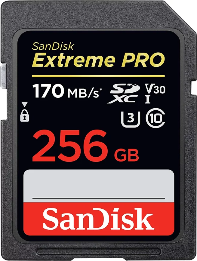 SanDisk Extreme PRO SDXC - 256 GB