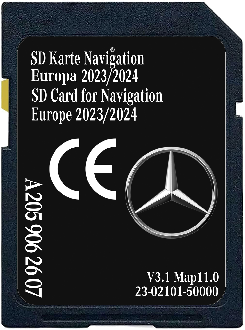 Mercedes-Benz NTG5.5 Audio 20 SD Card Europe | 2023-2024 | Part number:  A2059062607 - Navigation Karten