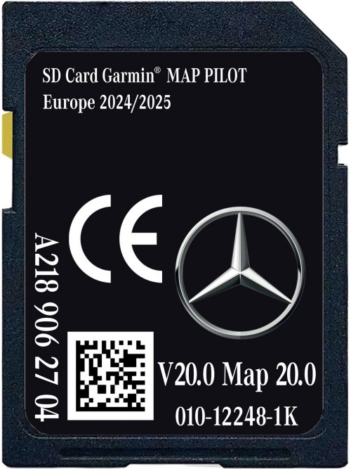 Mercedes-Benz Garmin Map Pilot Star1 v20 SD-Karte Europa | 2025 | Teilenummer: A2189062704