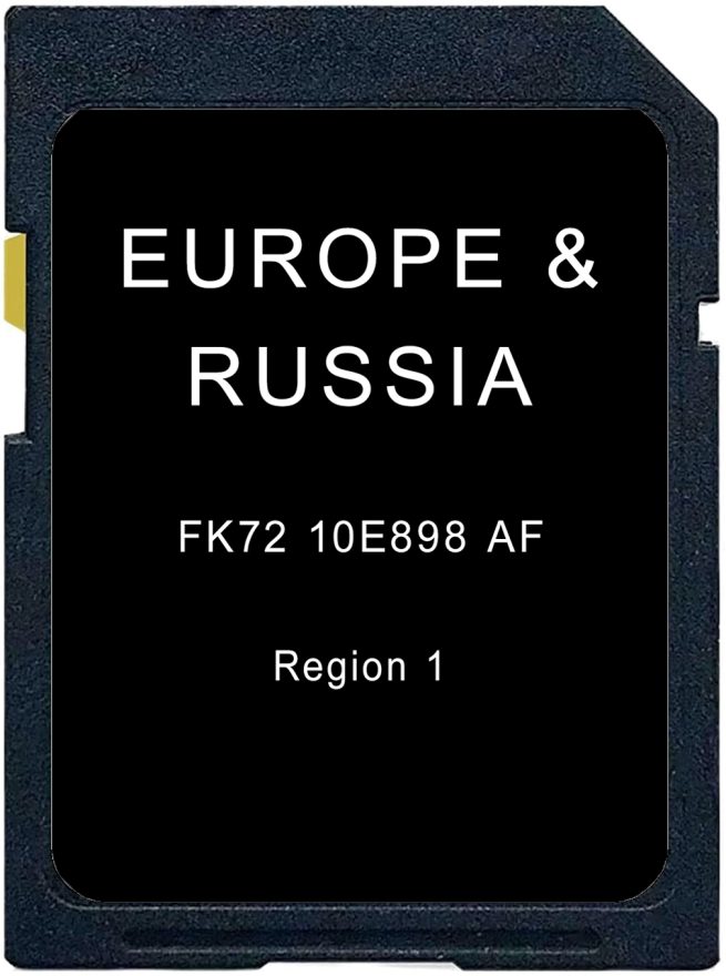 Land Rover FK72-10E898 SD Card Europe / UK 2025